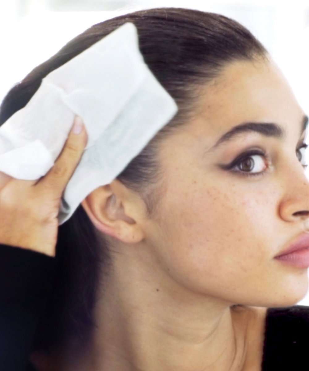 Hair by Sam McKnight Lazy Girl Biodegradable Hair Cleanse Cloths 